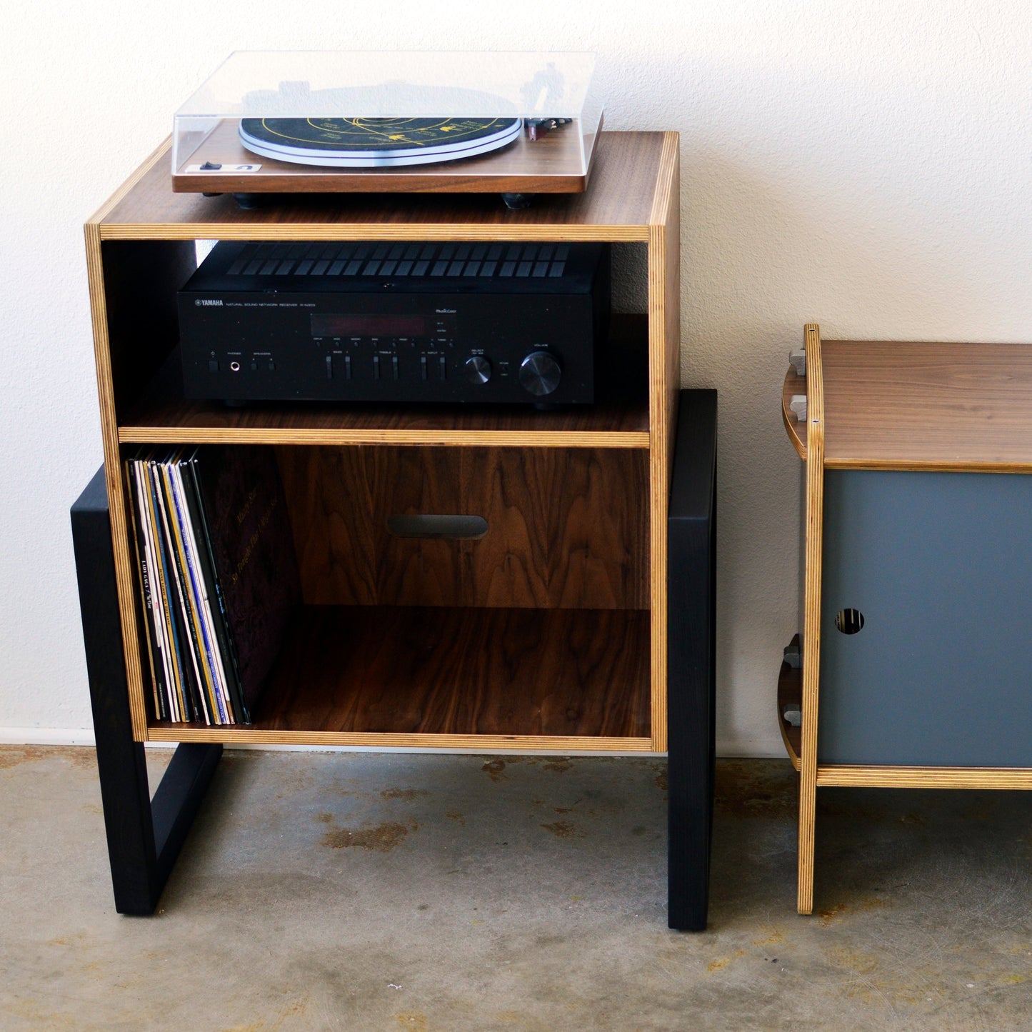 Spin Record Player Stand