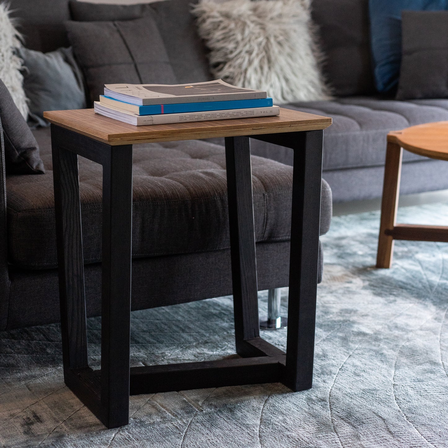 Skew End Table