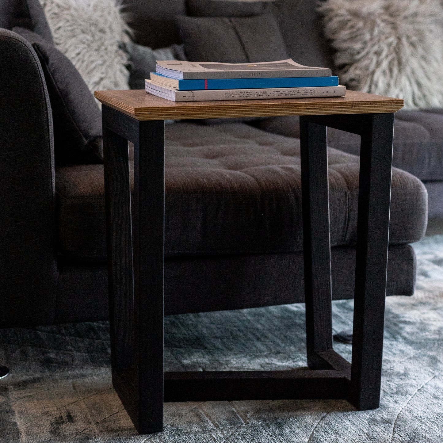 Skew End Table